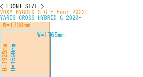 #VOXY HYBRID S-G E-Four 2022- + YARIS CROSS HYBRID G 2020-
